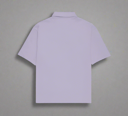 ATOM Quiet Luxury Unisex Oversized Lavender Shirt