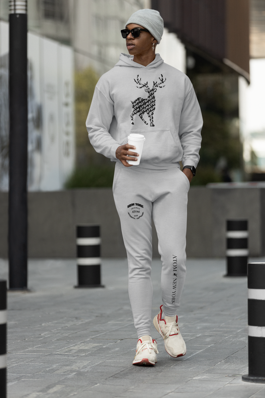 Hoodie And Joggers Co ord Set For Men ATOM