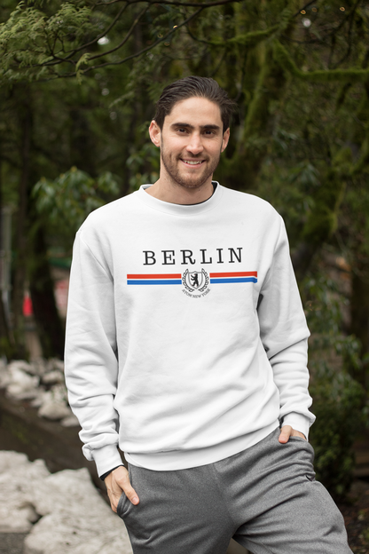 ATOM Signature Berlin White Sweatshirt For Men