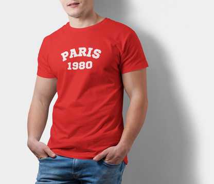 ATOM Signature Paris 1980 Red T-Shirt For Men