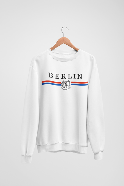 ATOM Signature Berlin White Sweatshirt For Men