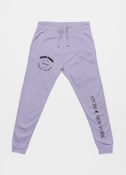 ATOM Signature Lavender Hoodie And Jogger Co-ord Set For Men