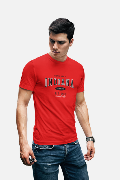 ATOM Signature Indiana University Red T-Shirt For Men